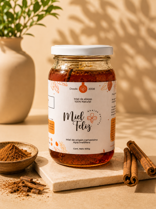 Miel infusionada 600g
