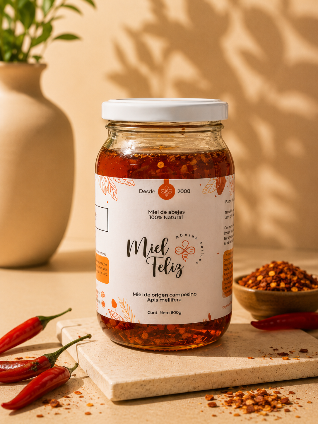 Miel infusionada 600g