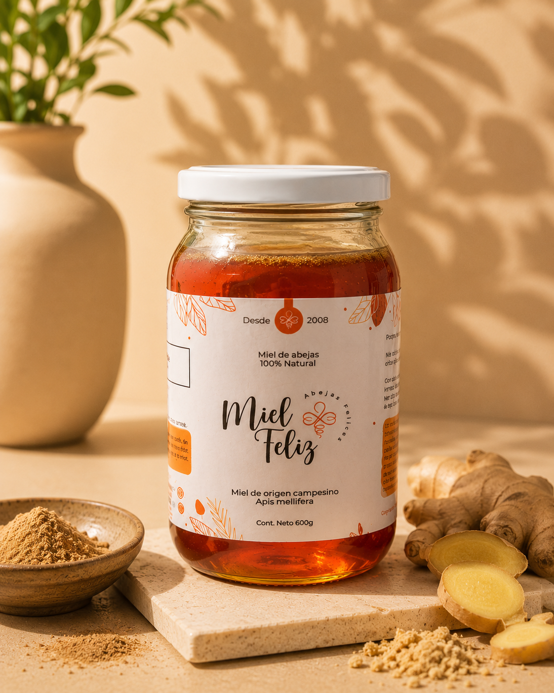 Miel infusionada 600g